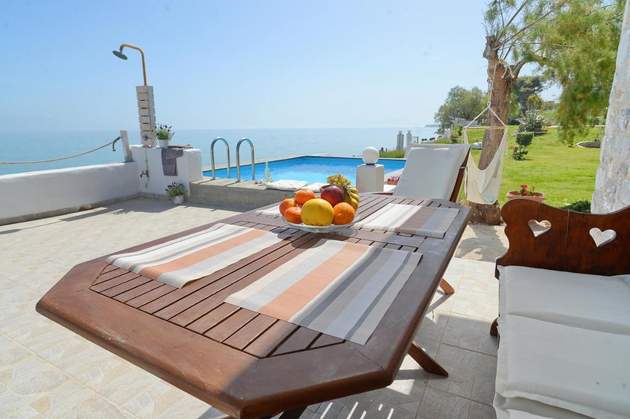 Antorina Beachfront Villas With Private Pools Kamari  Eksteriør bilde