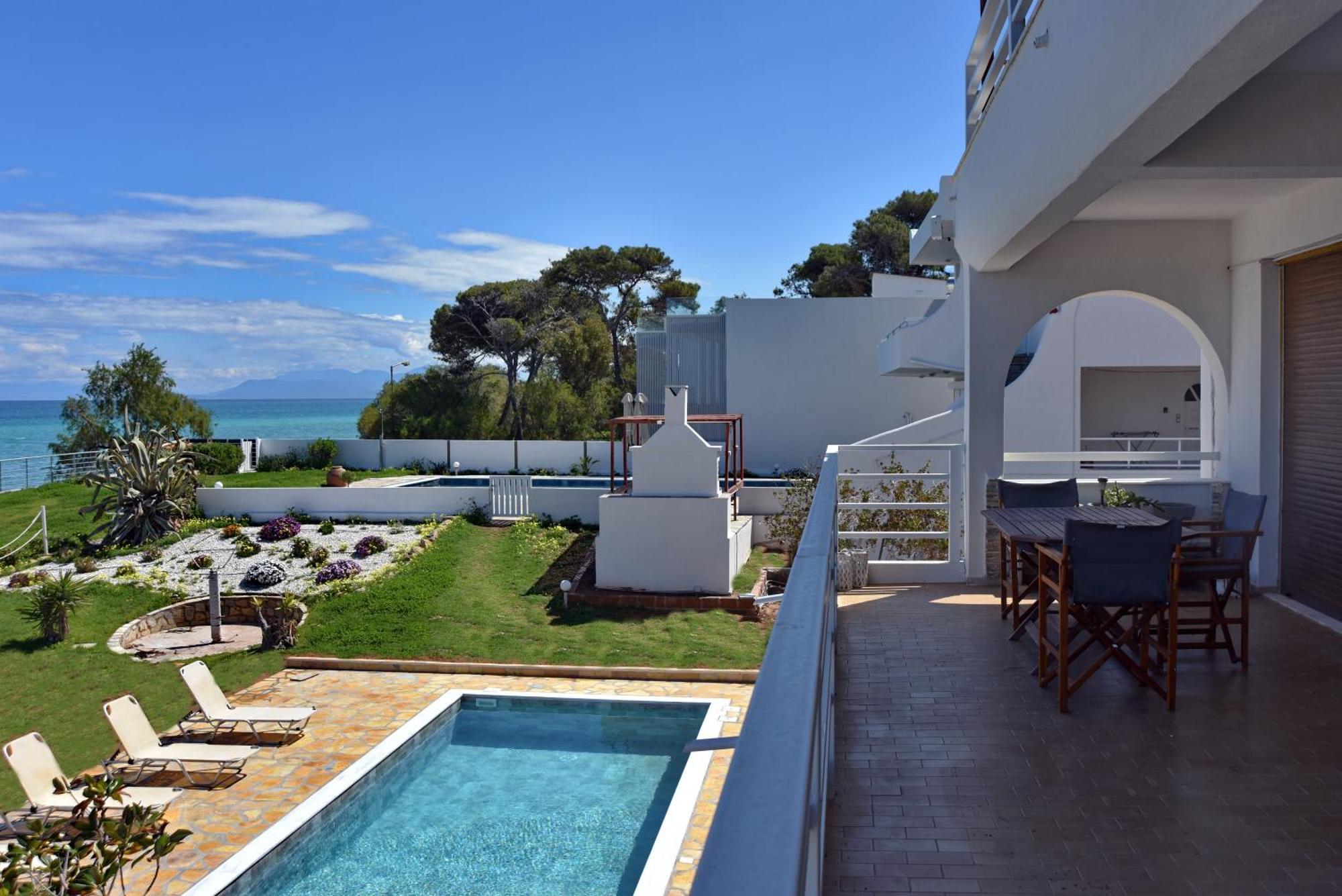 Antorina Beachfront Villas With Private Pools Kamari  Eksteriør bilde